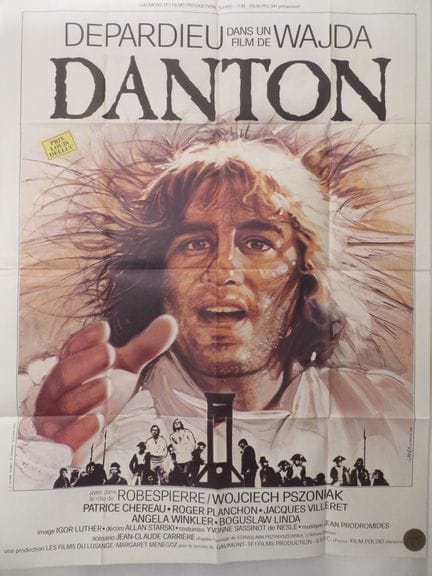 «DANTON»: (1982) di Andrzej WAJDA con Gérard Depar