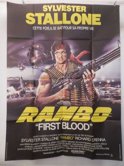 «RAMBO»: (1982) de Ted KOTCHEFF avec Sylvester Sta