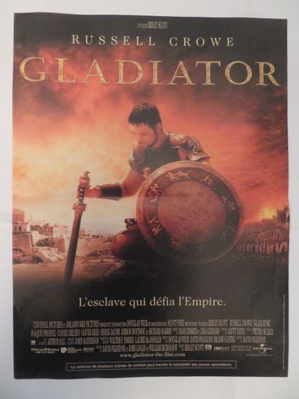«Gladiator»: (2000) de Ridley SCOTT avec Russell C