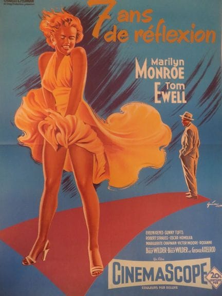 «Sept ans de Reflexion»: (1955) de Billy WILDER av
