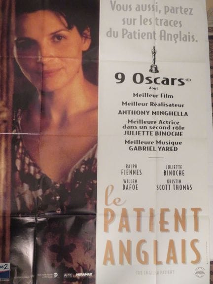 «Le Patient Anglais»: (1997) de Anthony MINGHELLA 