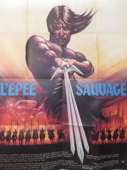«L'Epée Sauvage»: (1982) di Albert PYUN con Simon 