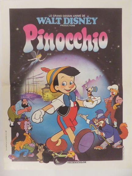 «Pinocchio»: (1940) Dessin Animé de Walt Disney - 