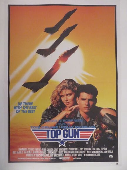 «Top Gun»: (1986) di Tony SCOTT con Tom Cruise, Ke