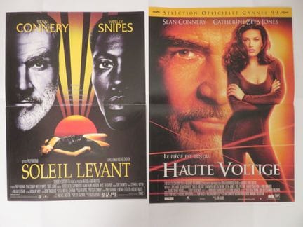 «Sean Connery»: 6 Films / 6 Affichettes 0,40x0,60
