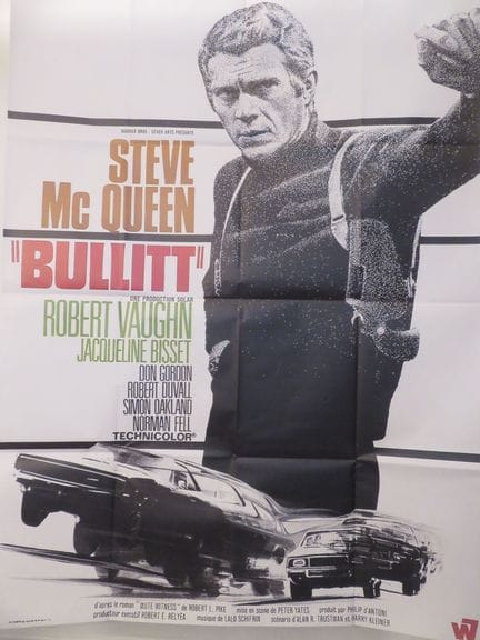«Bullitt»: (1968) di Peter YATES con Steve McQueen