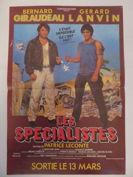 «Les Spécialistes»: (1985) di Patrice LECONTE con 