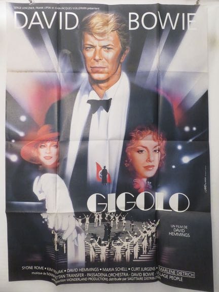«Gigolo»: (1978) de David HEMMINGS avec David Bowi