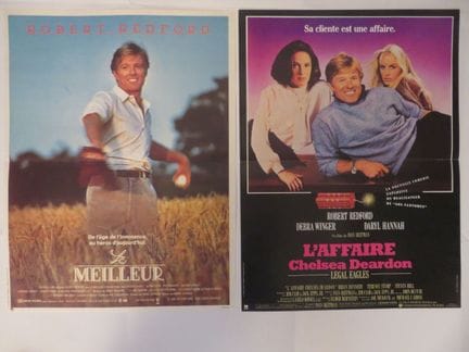 «Robert REDFORD»: 2 film / 2 locandine 0,40x0,60
«