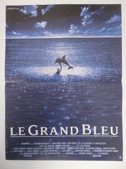 «Il grande blu»: (1988) di Luc BESSON con Jean Ren
