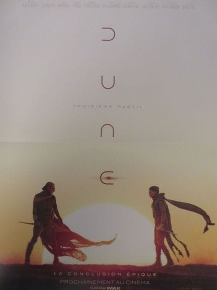 «Dune, Parte III»: (2026) di Denis VILLENEUVE con 