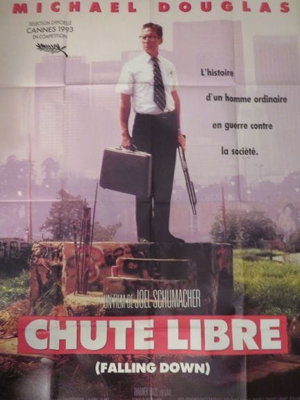«Chute Libre»: (1993) di Joël SCHUMACHER con Micha