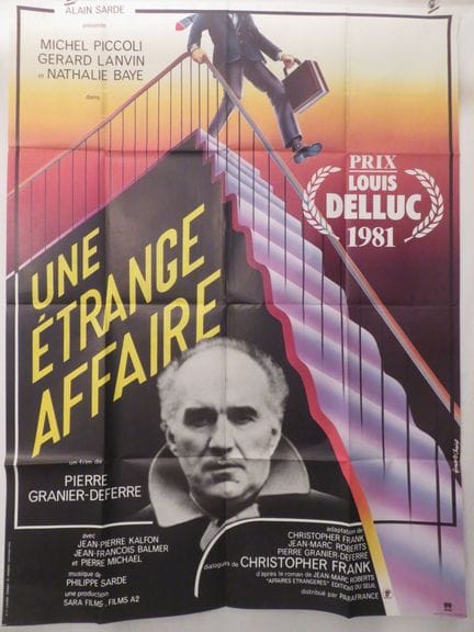 «Une étrange Affaire»: (1981) de Pierre GRANIER DE
