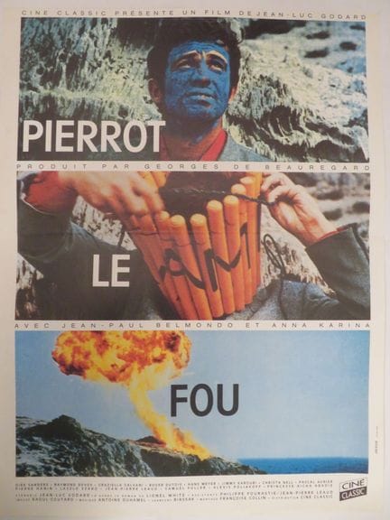 «Pierrot le fou»: (1965) di Jean-Luc GODARD con Je