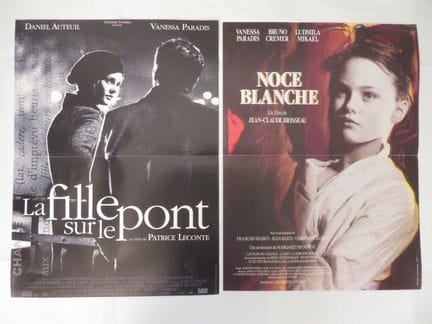 «Vanessa Paradis»: 2 Films / 2 Affichettes 0,40x0,
