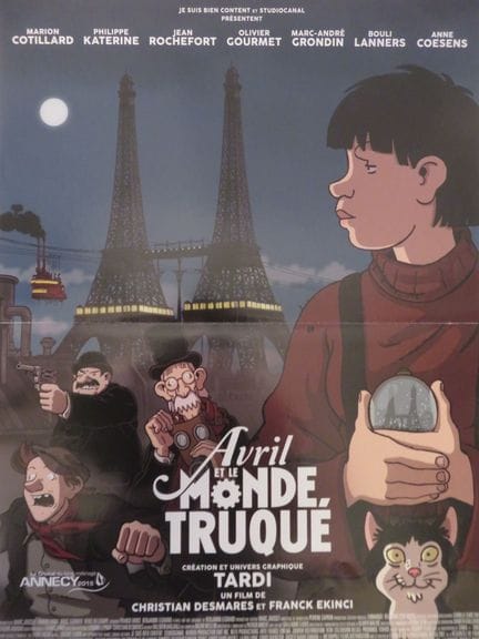 «Avril et le monde truqué»: (2015) de Frank EKINCI