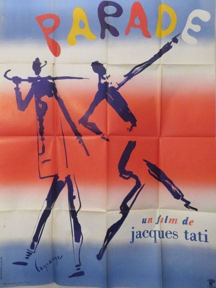 «Parade»: (1974) di e con Jacques TATI - Locandina