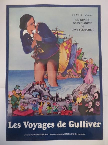 «I viaggi di Gulliver»: (1939) di Dave FLEISCHER -