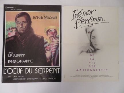 «Ingmar BERGMAN» (Regista): 2 film / 2 locandine 0