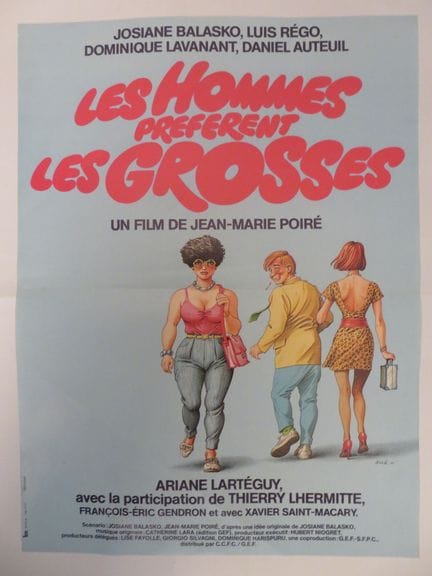 «Les hommes préfèrent les grosses»: (1981) de Jean