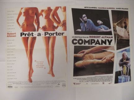 «Robert ALTMAN» (Regista): 2 film / 2 locandine 0,