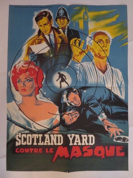 «Scotland Yardcontre le masque»: (1960) de Harald 