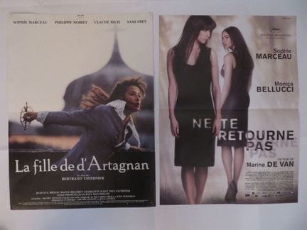 «Sophie Marceau»: 2 film / 2 locandine 0,40x0,60
«