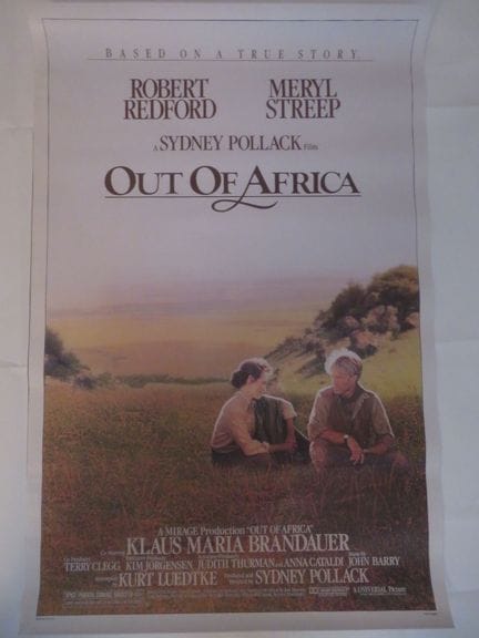 «Out of Africa» (Ricordi d'Africa) di Sydney POLLA