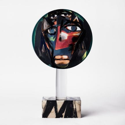 ANN WOLFF. Skulptur auf Sockel, 1980er/90er Jahre,