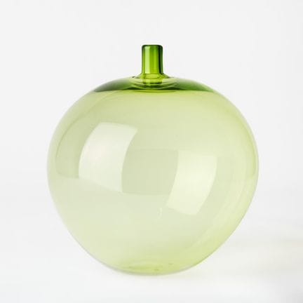 INGEBORG LUNDIN. „Äpplet“, Vase, Orrefors, Sockel 