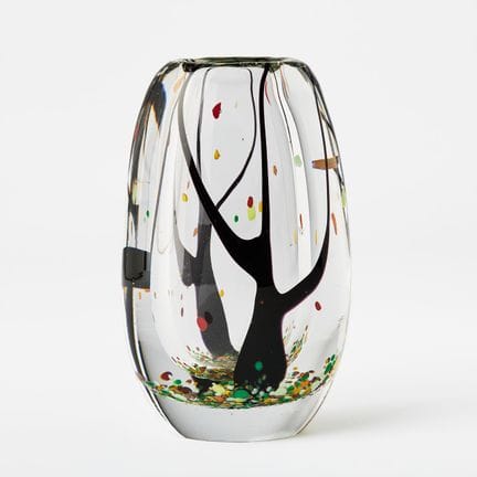 VICKE LINDSTRAND. „Höst“, Vase, Kosta, 1960er Jahr