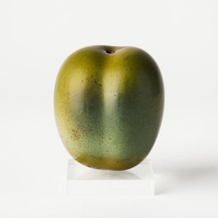HANS HEDBERG. Skulptur in Form einer Olive, Biot, 