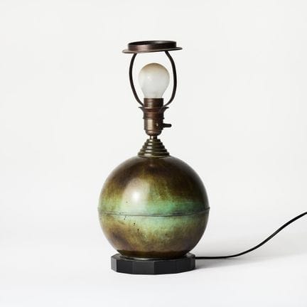 JACOB ÄNGMAN. Tischlampe, Guldsmedsaktiebolaget, M