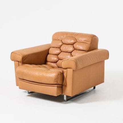 ROBERT HAUSSMANN. Sessel, De Sede, Schweiz, 1970er