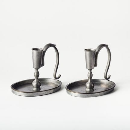 NILS FOUGSTEDT. Nachtlichtkerzenhalter, ein Paar, 