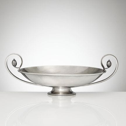ATELIER BORGILA. Skål, Silber, Stockholm 1940. Kyl