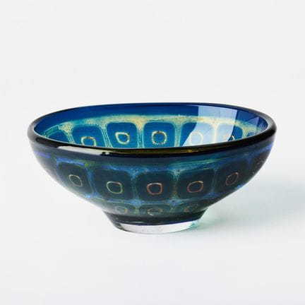 SVEN PALMQVIST. Skål, Orrefors 1953, Ravenna, Deko