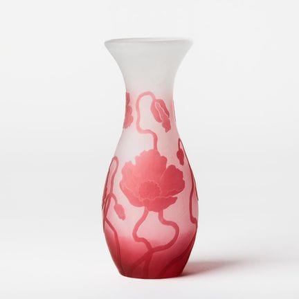 KARL LINDEBERG. SIGN. Vase, wahrscheinlich Kosta, 