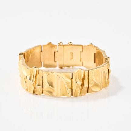 BJÖRN WECKSTRÖM. Bracelet « Carrara », or 18 carat