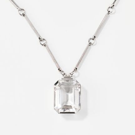 WIWEN NILSSON. Anhänger mit Kette, Sterlingsilber 