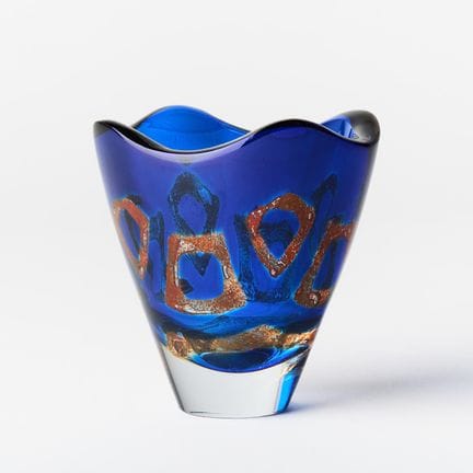 SVEN PALMQVIST. Skål, Orrefors 1974, Ravenna, Deko
