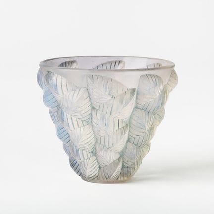 RENE LALIQUE. „Moissac“, Vase, René Lalique et Cie