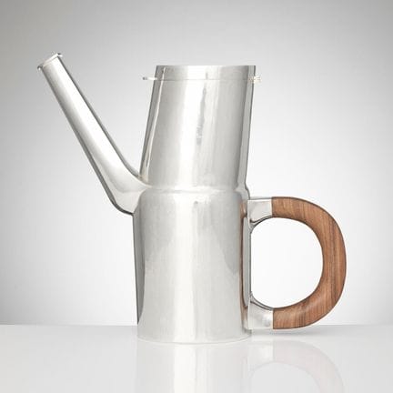 SIGURD PERSSON. Kaffeekanne, Sterlingsilber, gesch