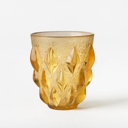 RENE LALIQUE. „Rampillon“, Vase, René Lalique et C