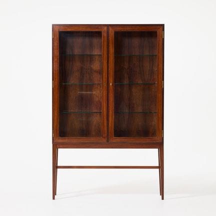 POUL HUNDEVAD. Vitrinenschrank, Dänemark, 1960er J