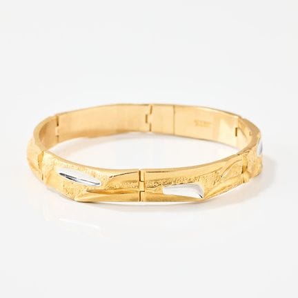 BJÖRN WECKSTRÖM. Bracelet, or 18 carats et platine