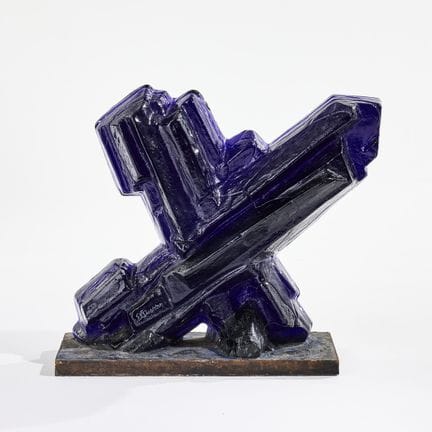 EDVIN ÖHRSTRÖM. Glasskulptur, Lindshammars Glasbru