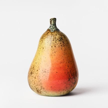 HANS HEDBERG. Skulptur in Form einer Birne, Biot, 