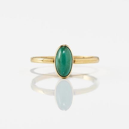 WIWEN NILSSON. Ring aus 18-karätigem Gold mit eine
