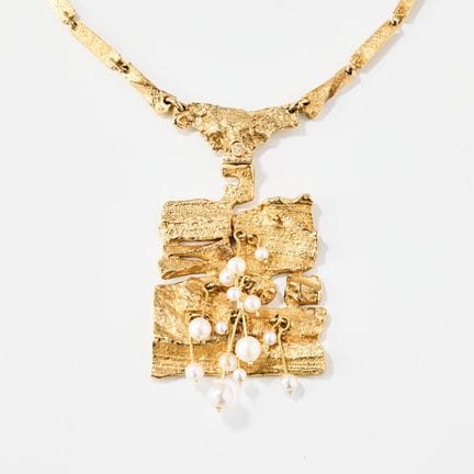 BJÖRN WECKSTRÖM. Collier, « Flowering Wall/Blomman